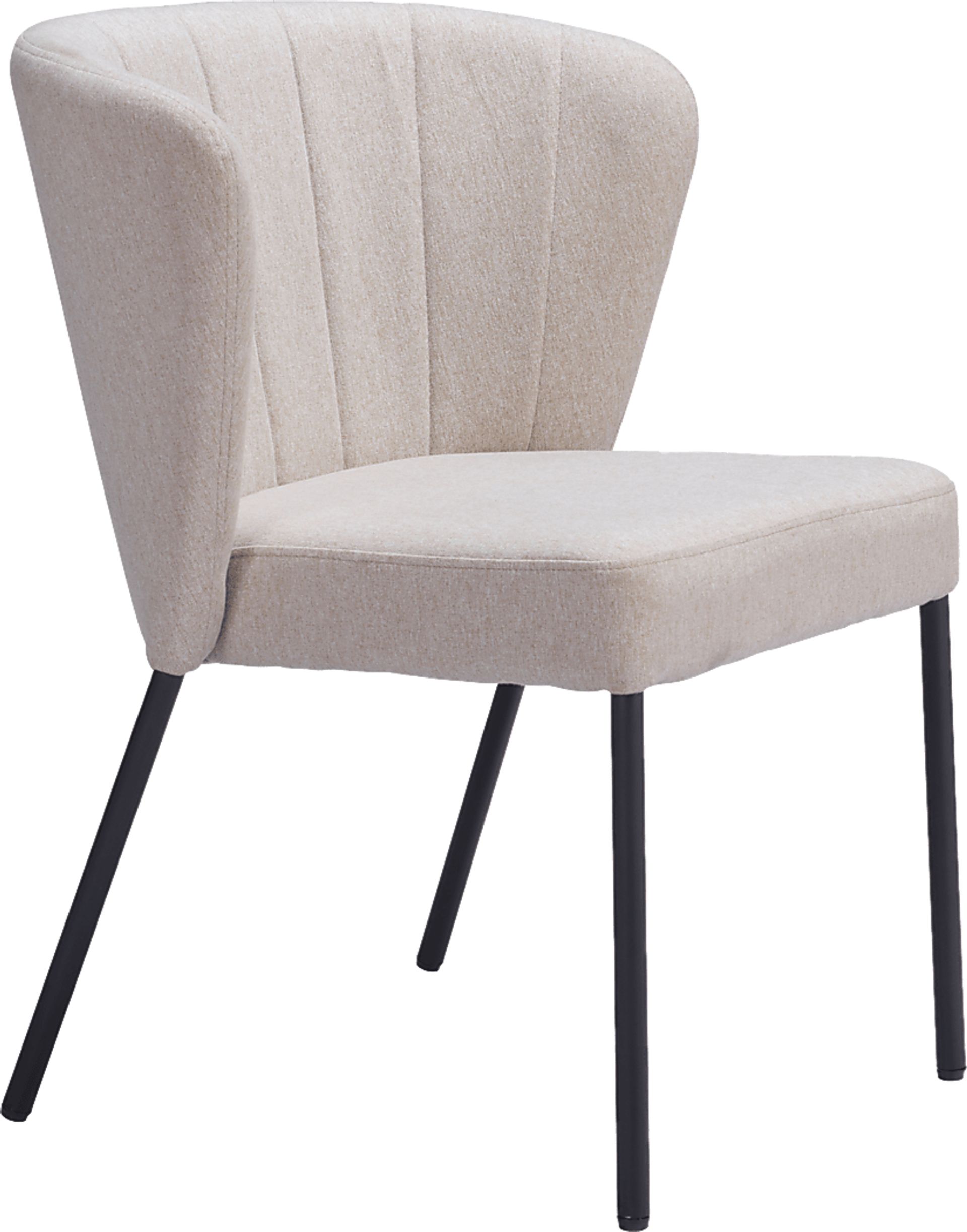Daffodil Beige Side Chair, Set of 2 - Image 4