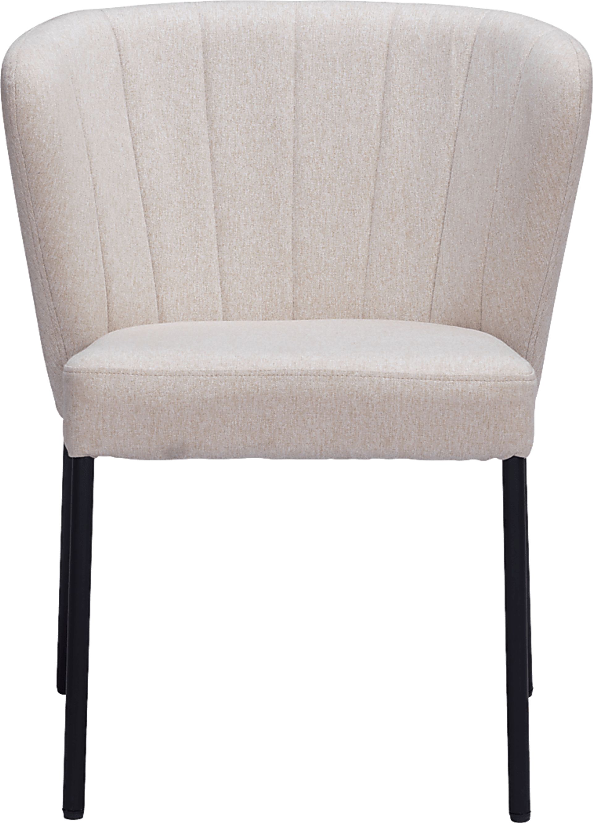 Daffodil Beige Side Chair, Set of 2 - Image 5