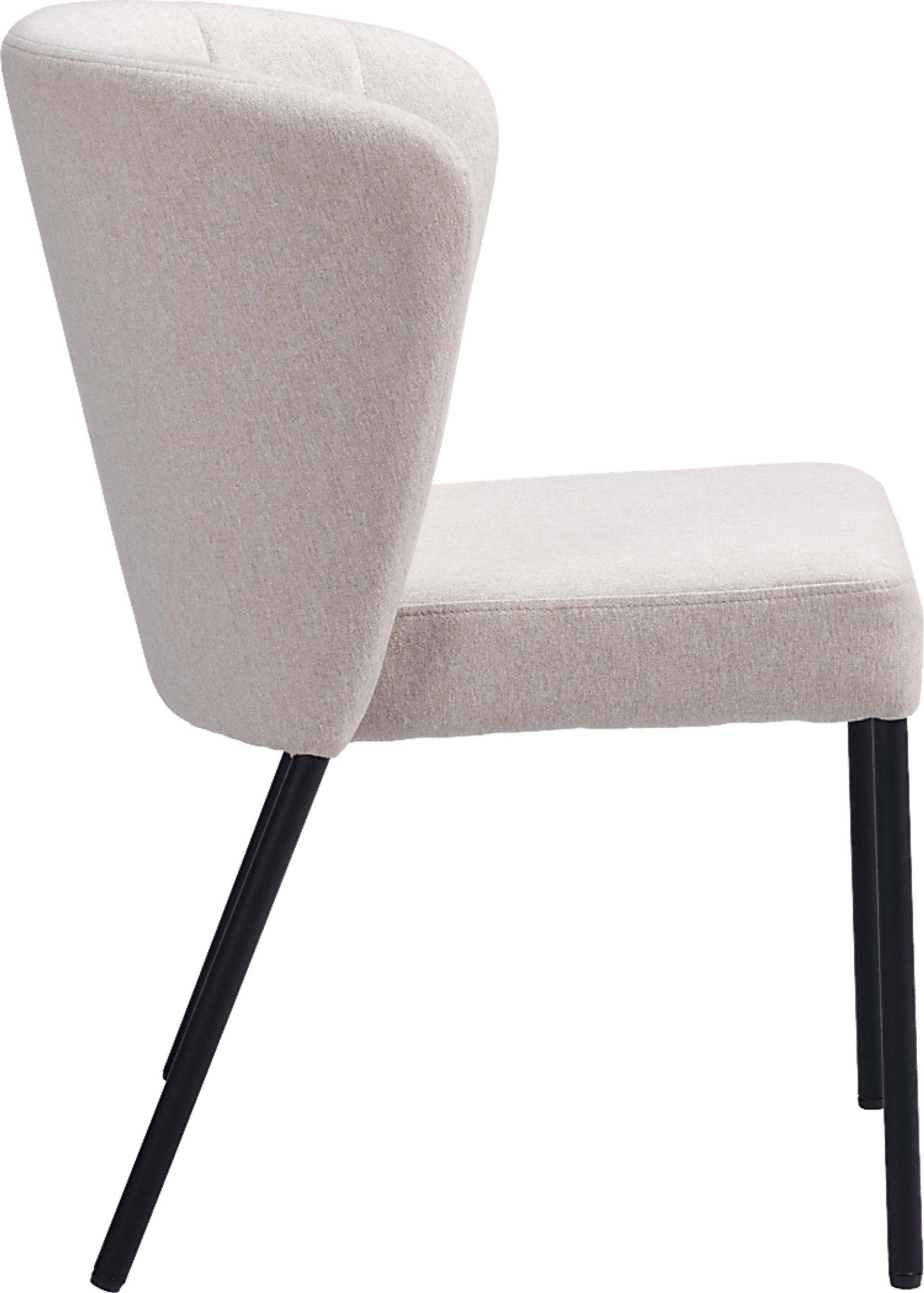 Daffodil Beige Side Chair, Set of 2 - Image 8