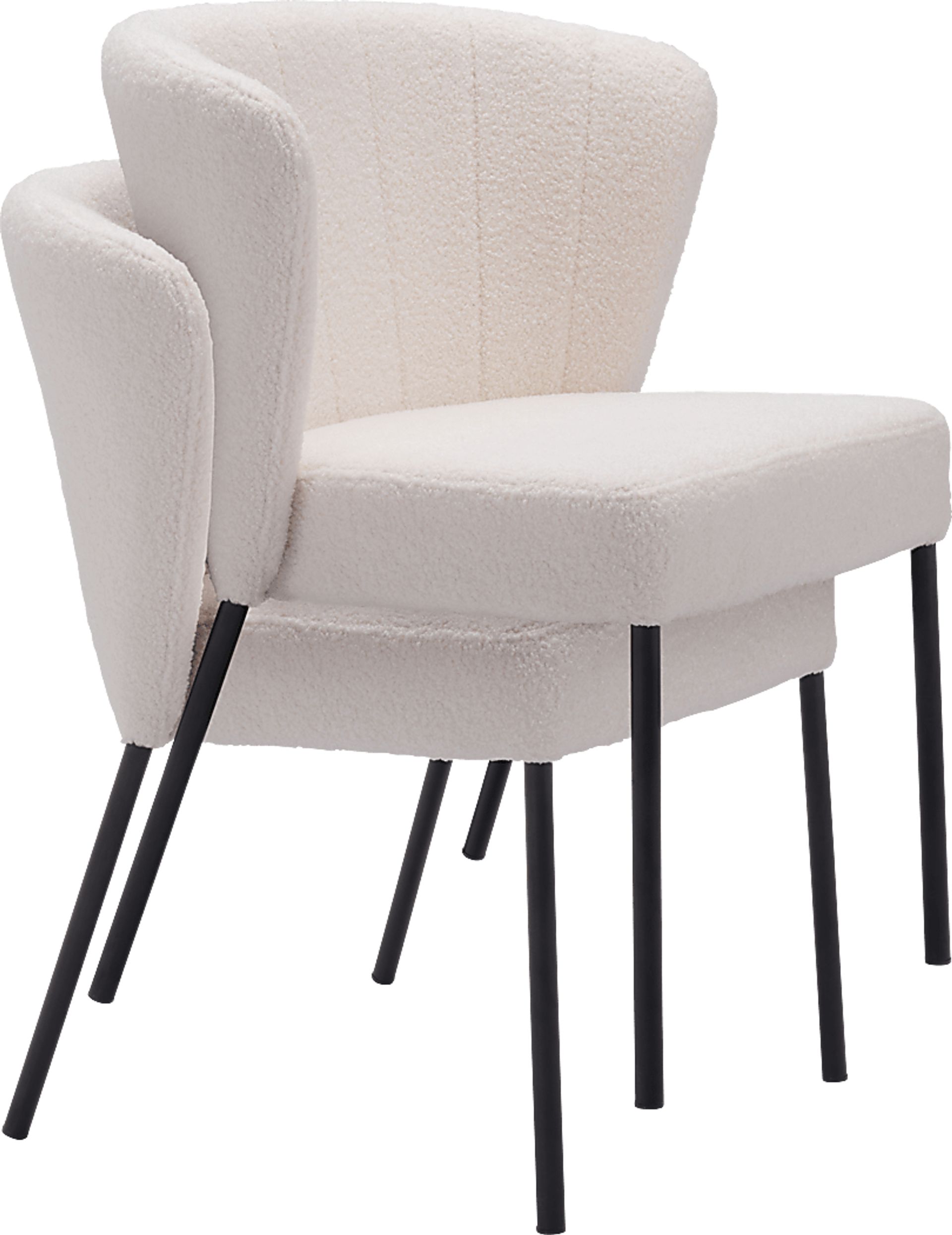 Daffodil White Side Chair, Set of 2 - Image 9