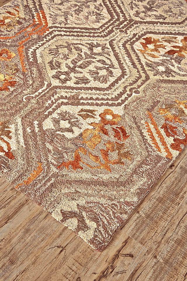 Dafina Brown 5' x 8' Rug - Thumbnail - Image 4