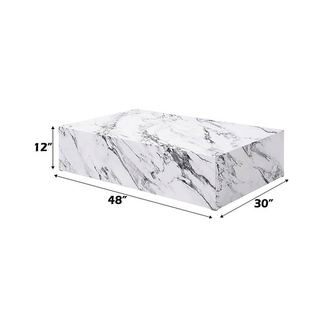 Dagama VI White Cocktail Table - Thumbnail - Image 3
