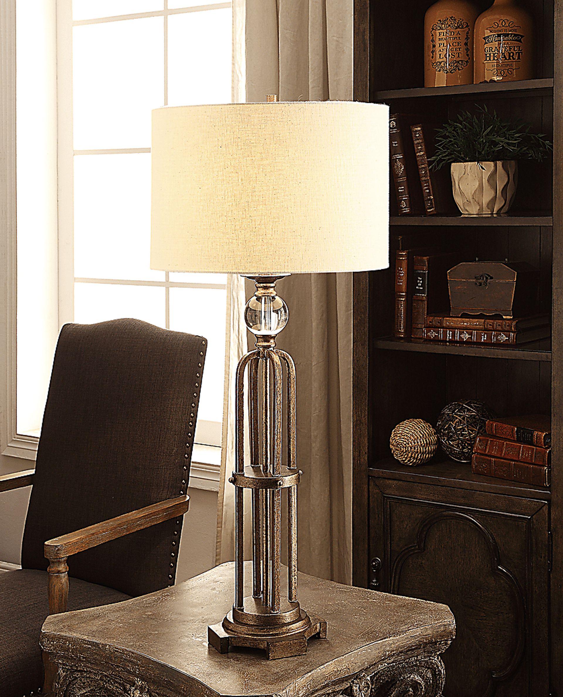 Dagmar Nights Bronze Lamp, Set of 2 - Image 2