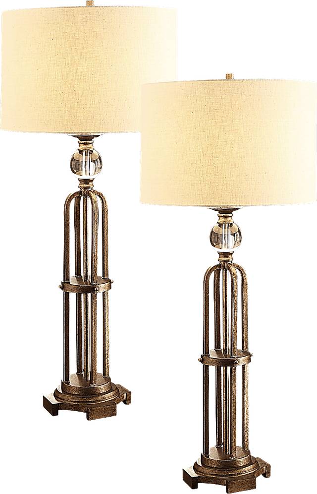 Dagmar Nights Bronze Lamp, Set of 2 - Thumbnail - Image 1