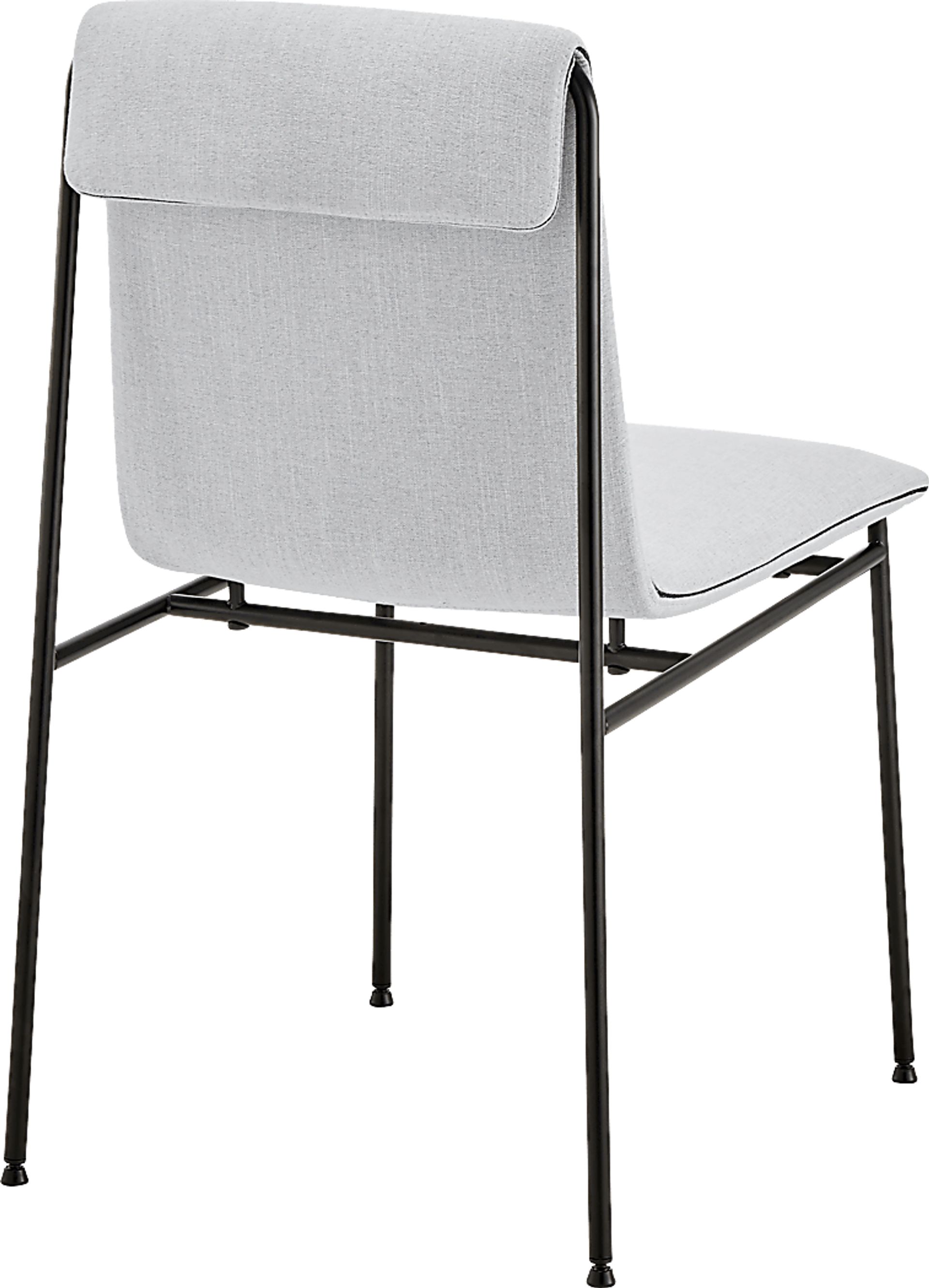 Dagnall Light Gray Dining Chair, Set of 2 - Image 5