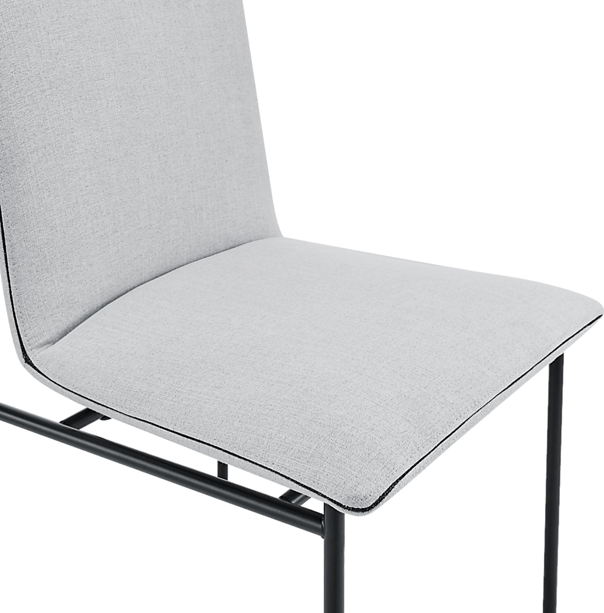 Dagnall Light Gray Dining Chair, Set of 2 - Image 8