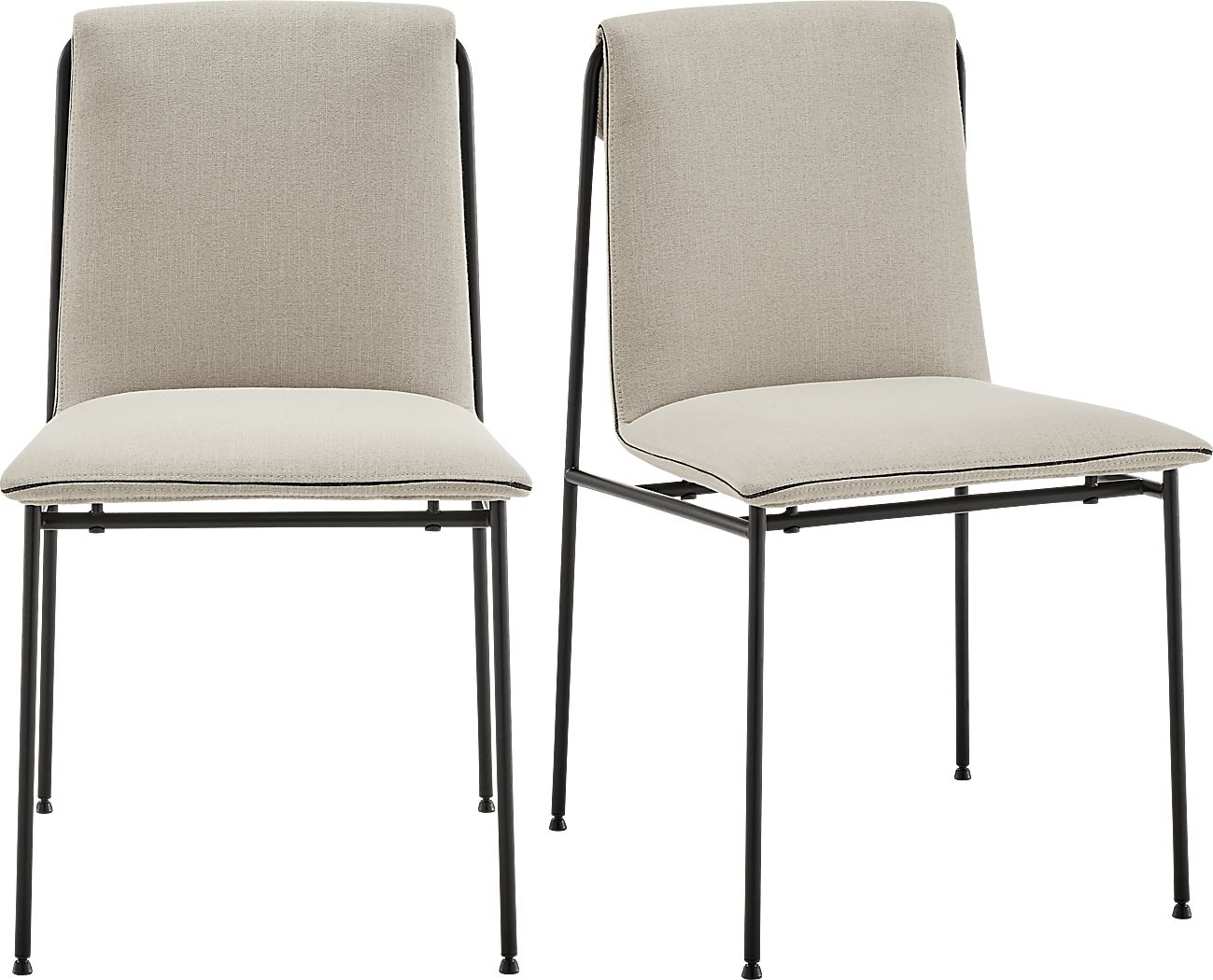 Dagnall Tan Dining Chair, Set of 2