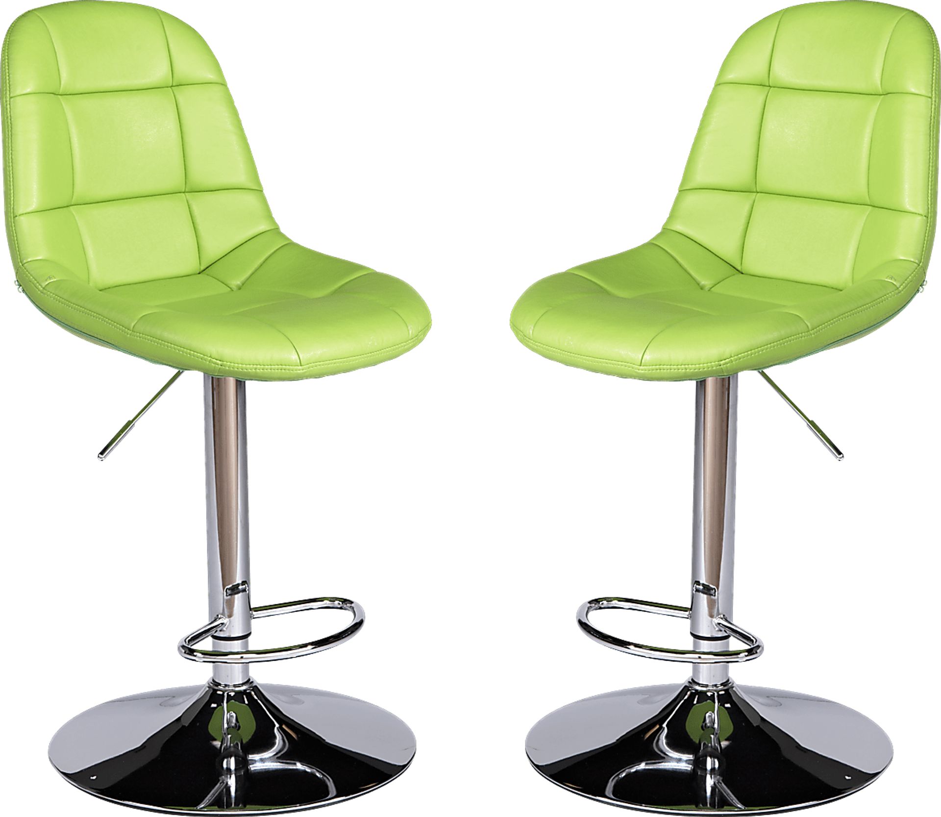 Dahlia Green Barstools - Image 1