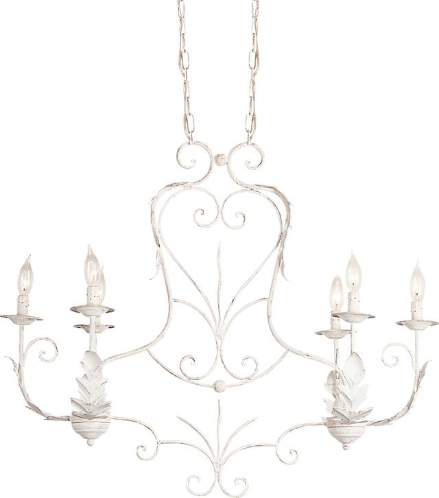 Dahlilia White Chandelier - Thumbnail - Image 1