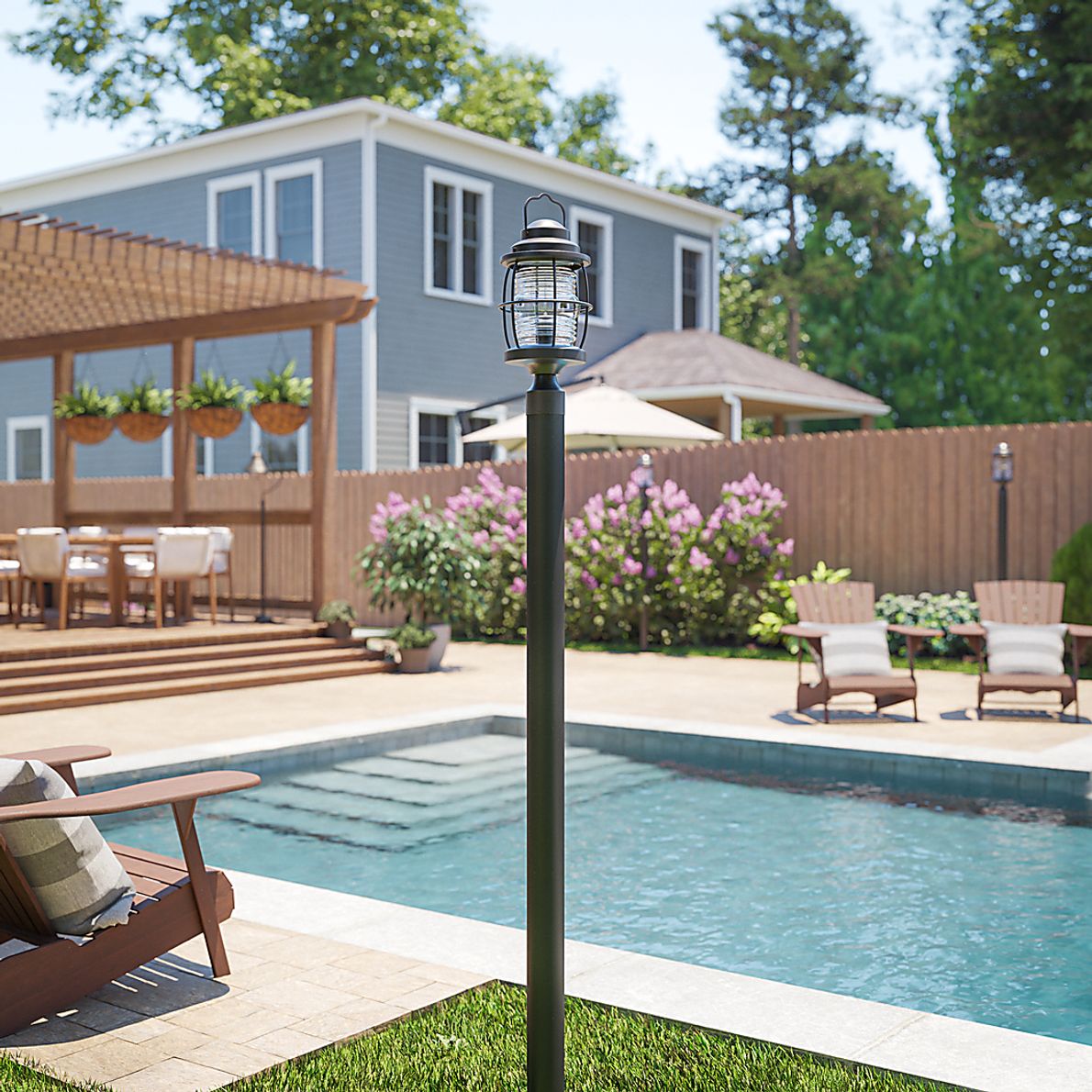 Daidly Gate Bronze Lamp