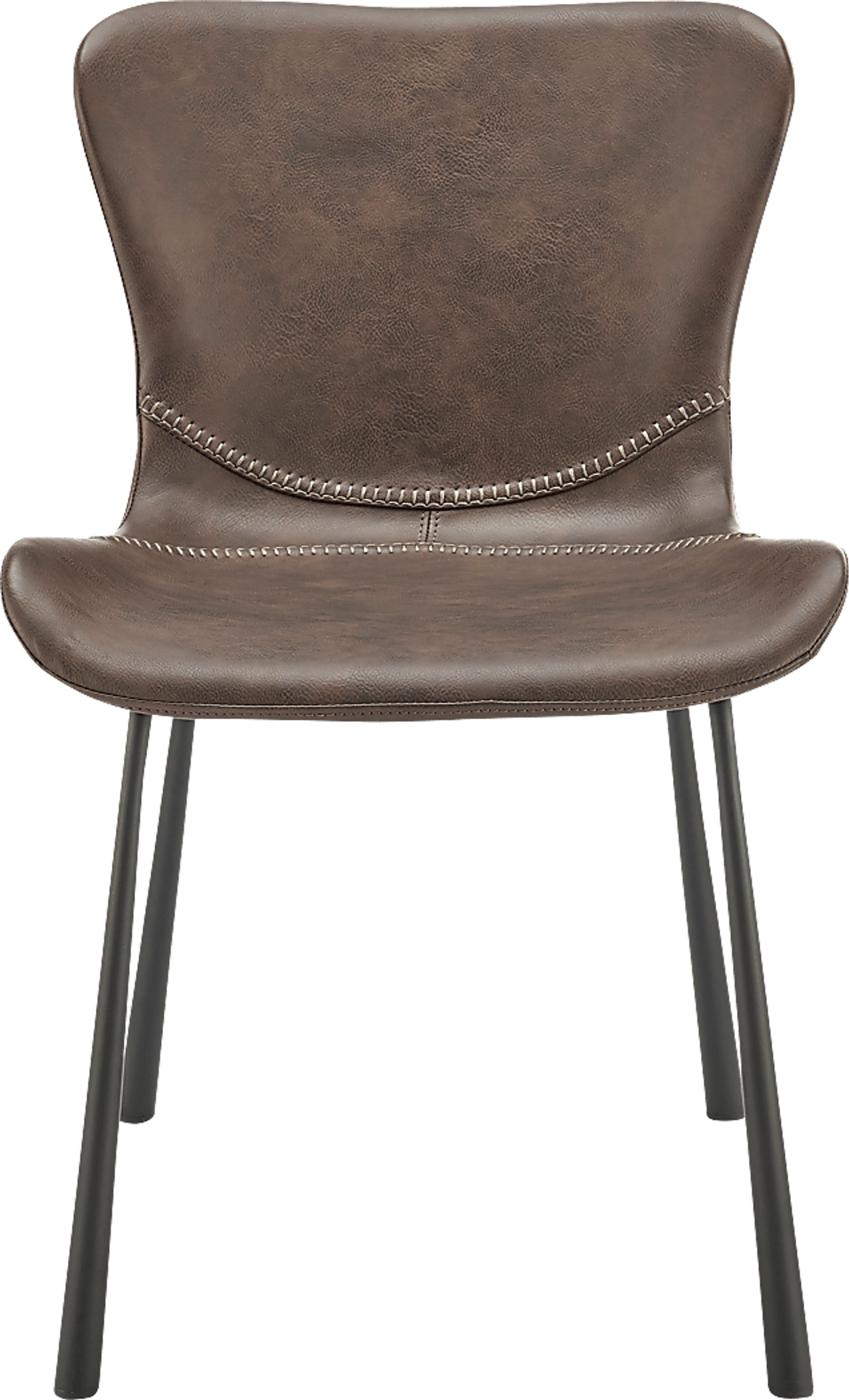 Daigle Brown Dining Chair, Set of 2 - Image 2