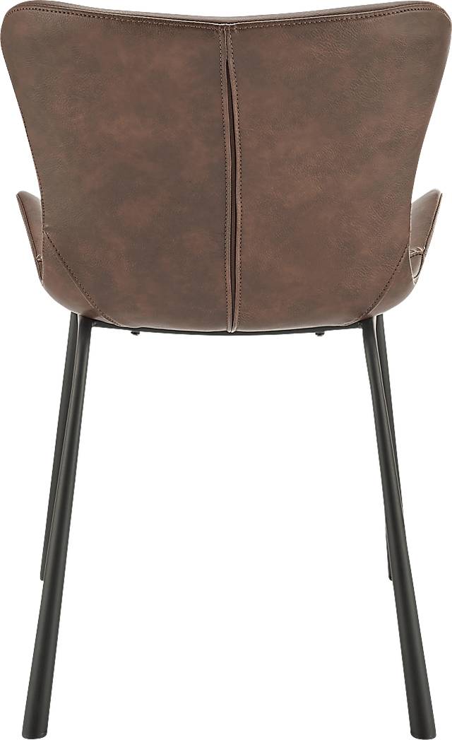 Daigle Brown Dining Chair, Set of 2 - Thumbnail - Image 6