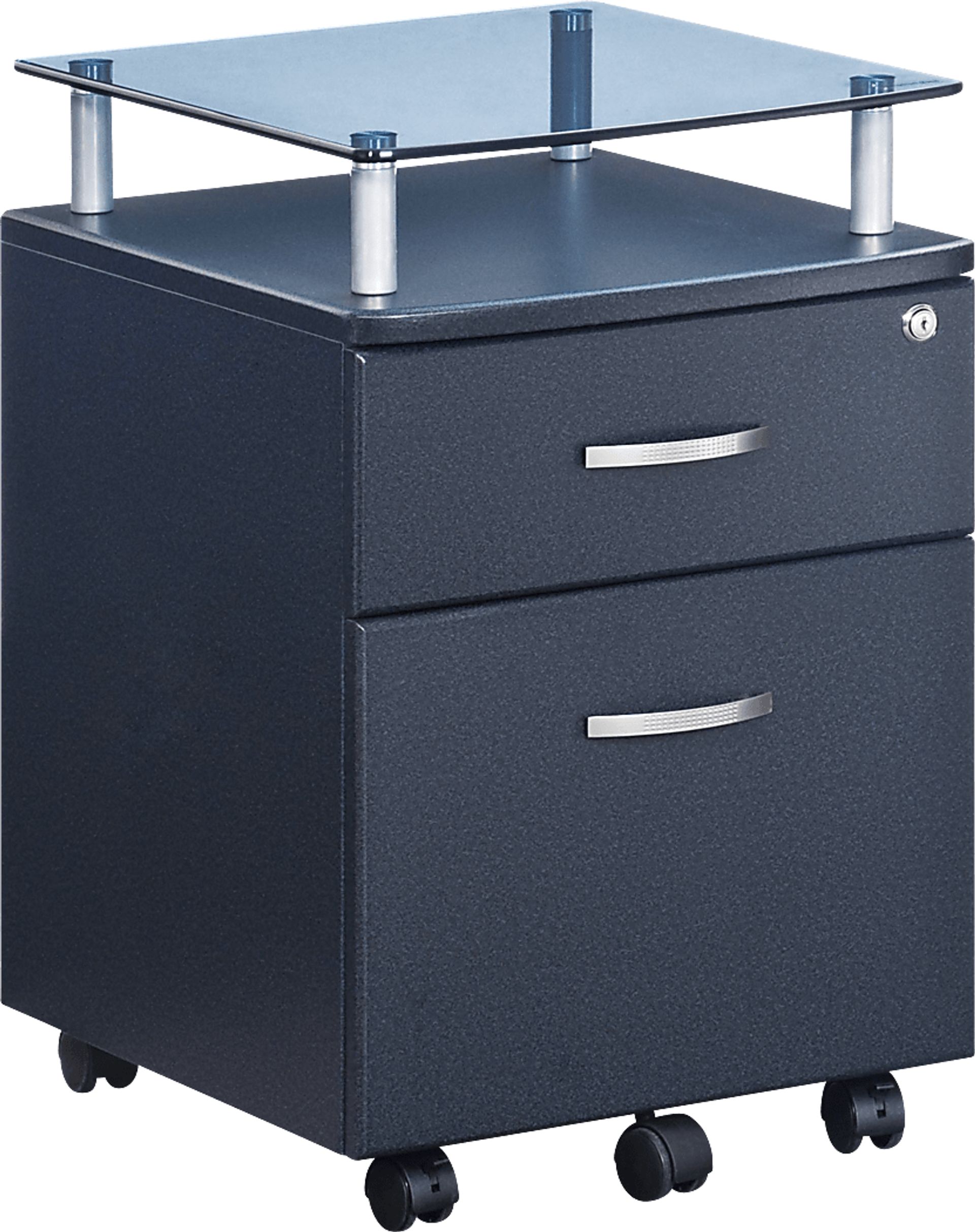 Daisam Gray File Cabinet - Image 1
