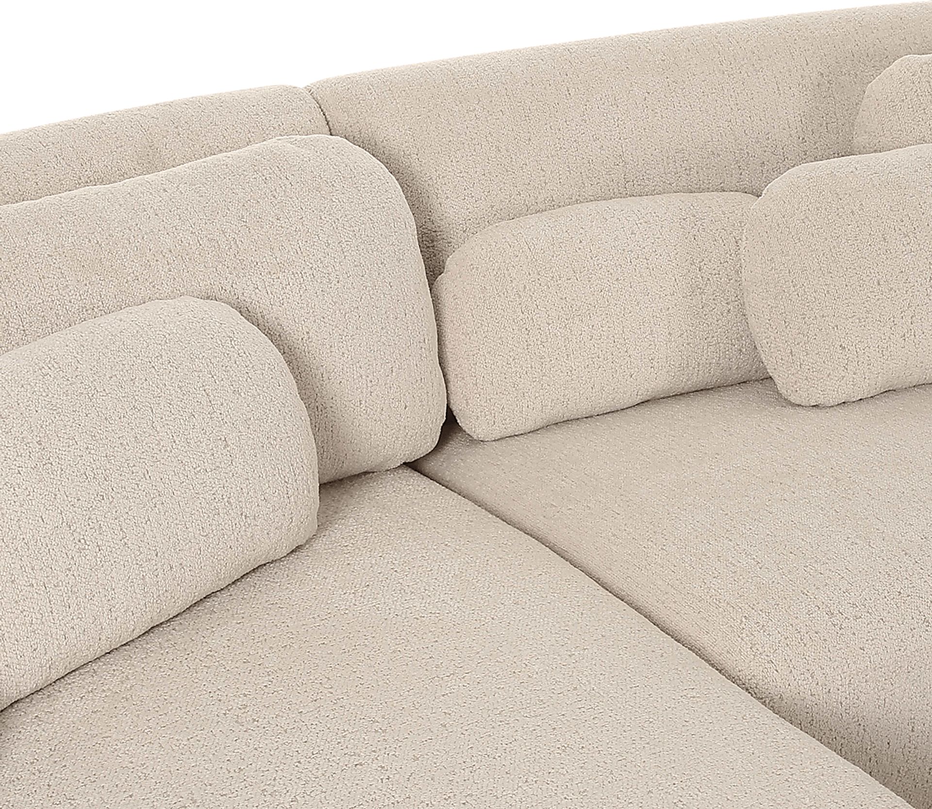 Daisylea Cream 2 Pc Left Arm Chaise Sectional - Image 6