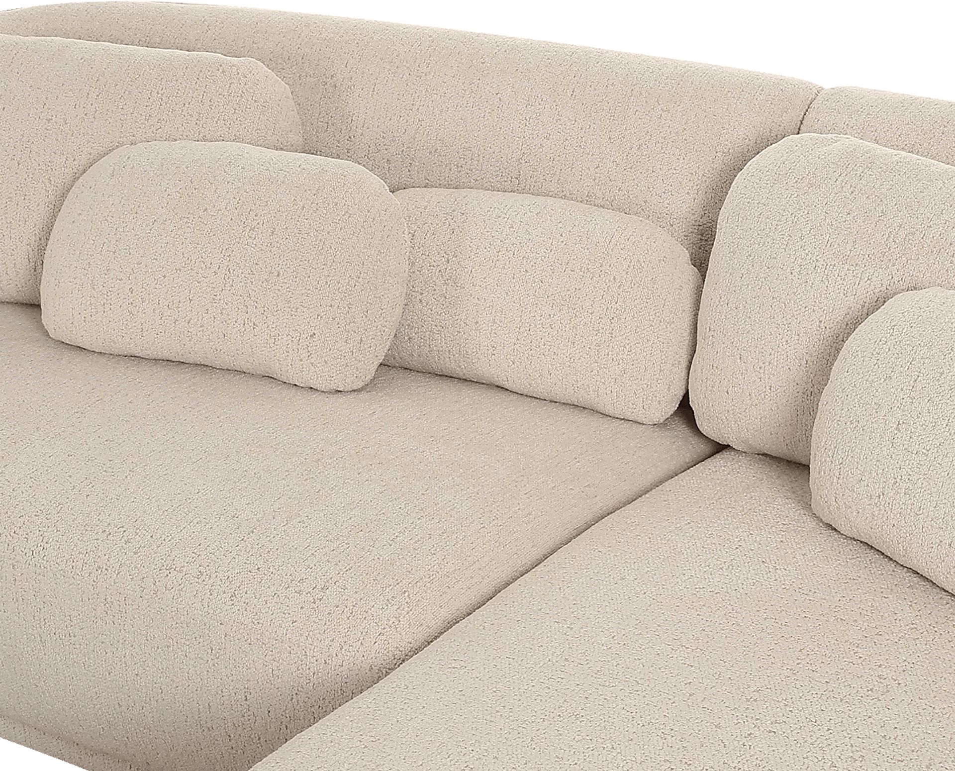 Daisylea Cream 2 Pc Right Arm Chaise Sectional - Image 6