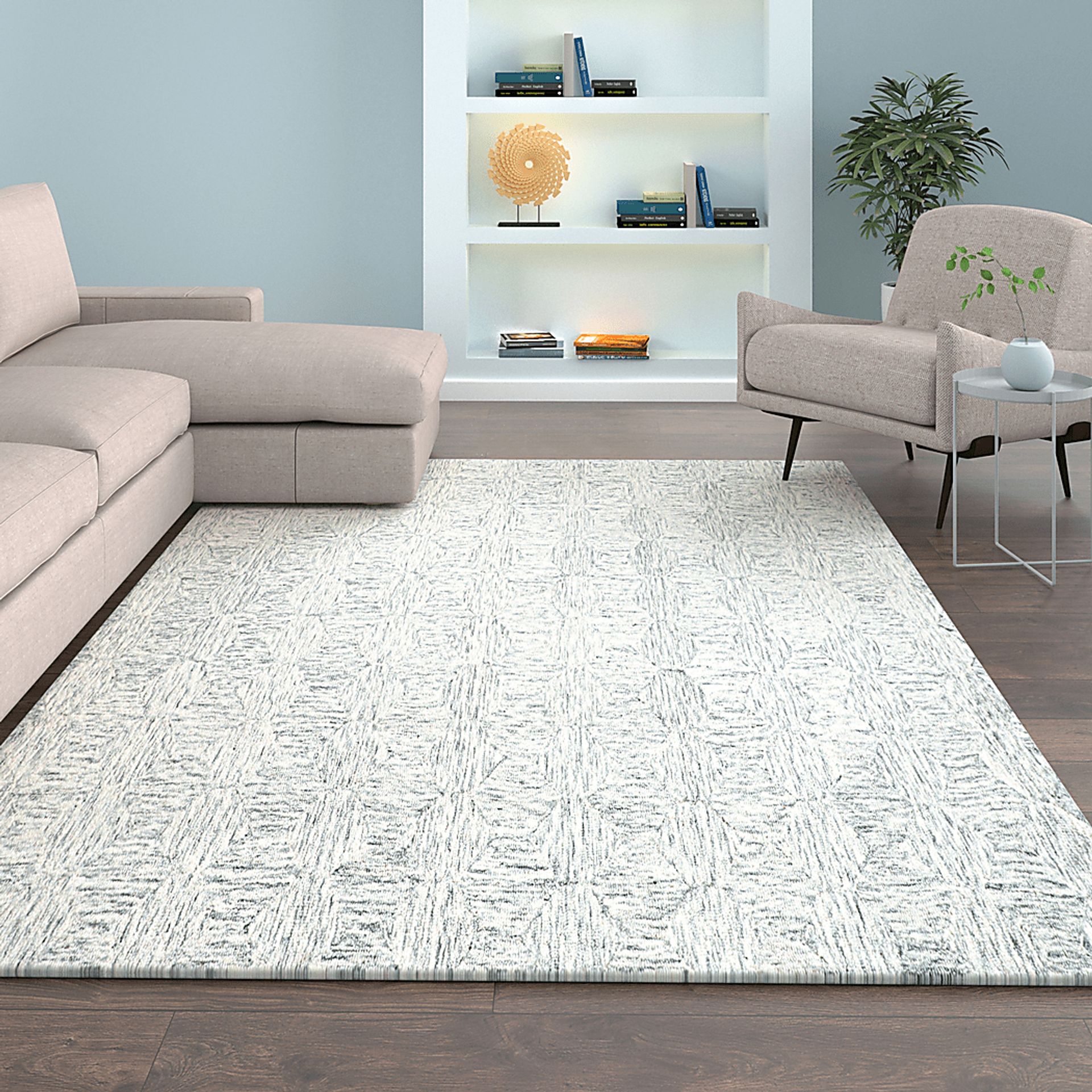 Daju Gray 5' x 7'9 Rug - Image 2