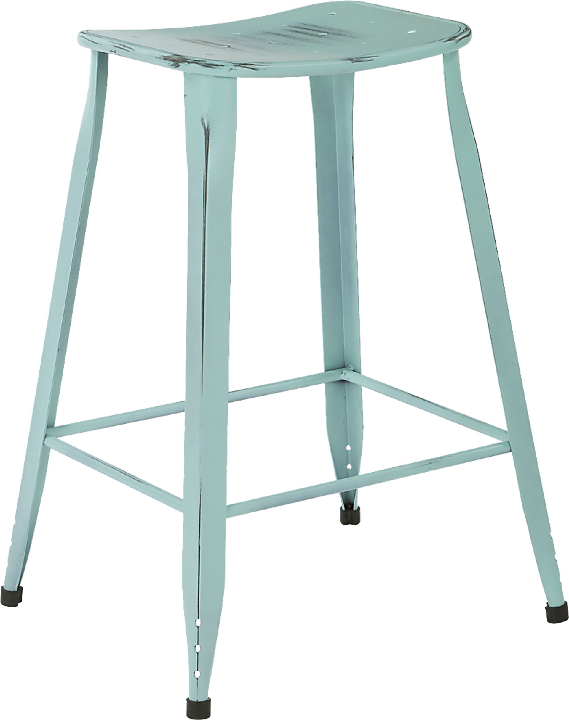 Dakin Blue Counter Height Stool (Set of 2) - Image 1
