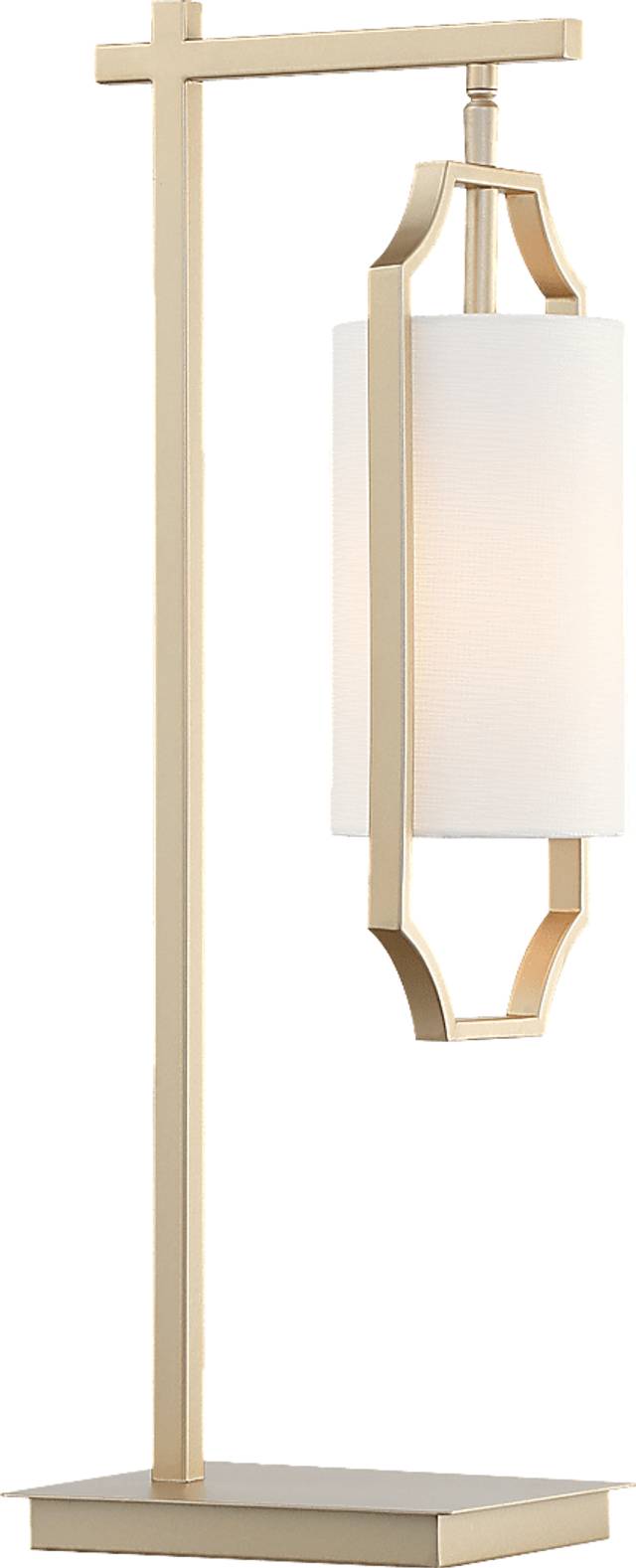 Dakota Crest Gold Lamp - Thumbnail - Image 1