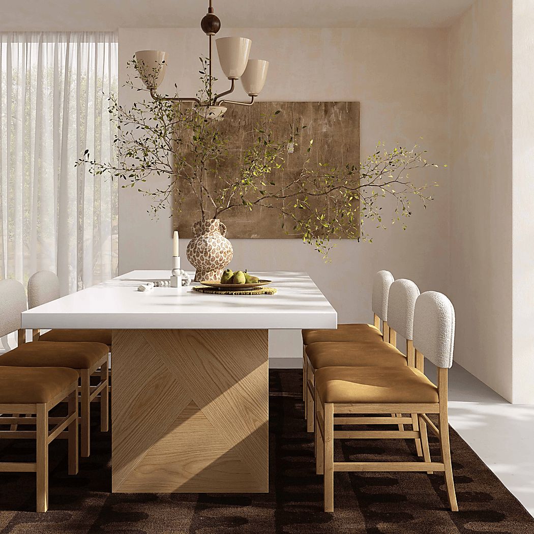 Dakotay Cognac Dining Chair - Thumbnail 2