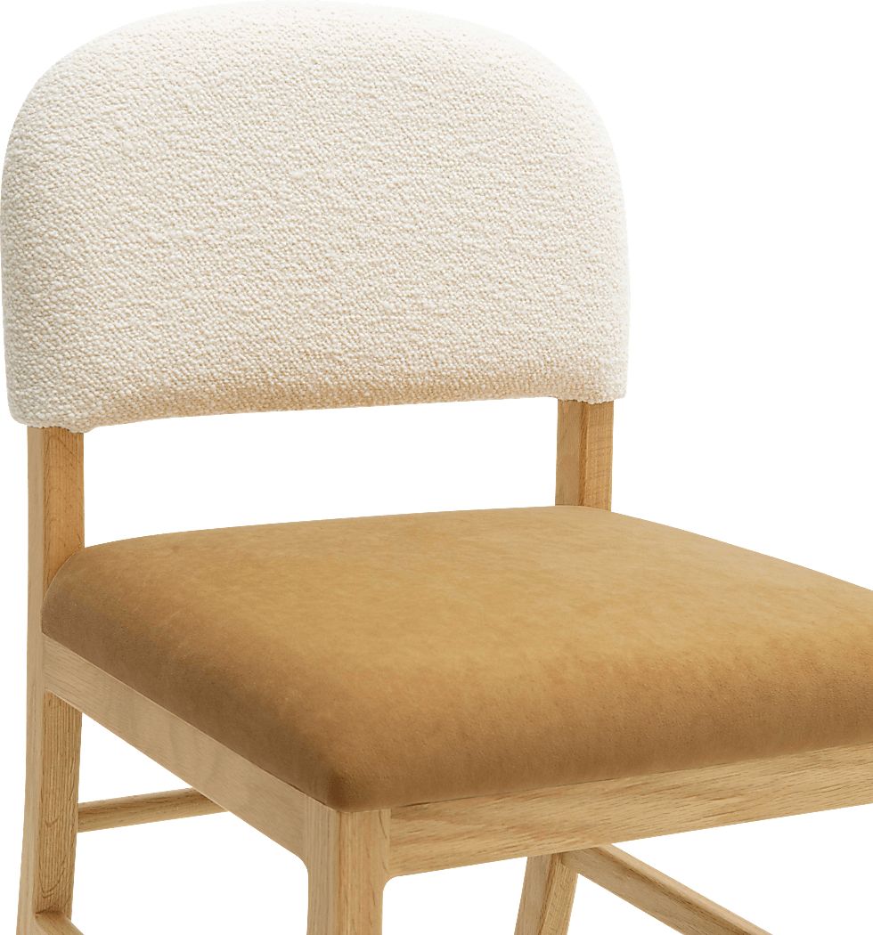 Dakotay Cognac Dining Chair - Thumbnail 3