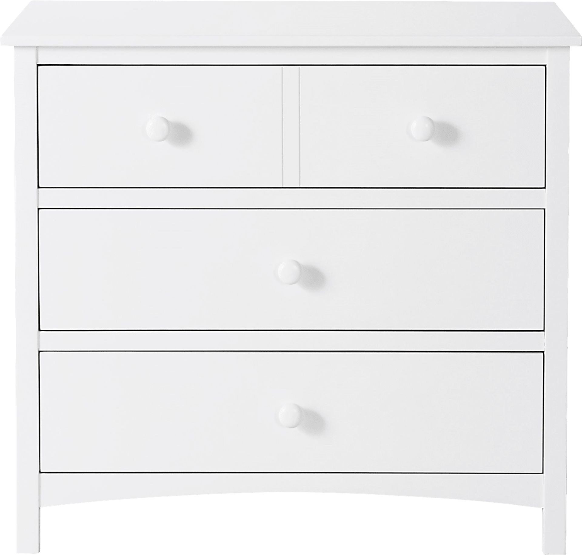 Dakson White Dresser - Image 2