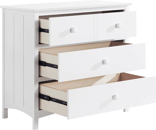 Dakson White Dresser - Thumbnail - Image 3