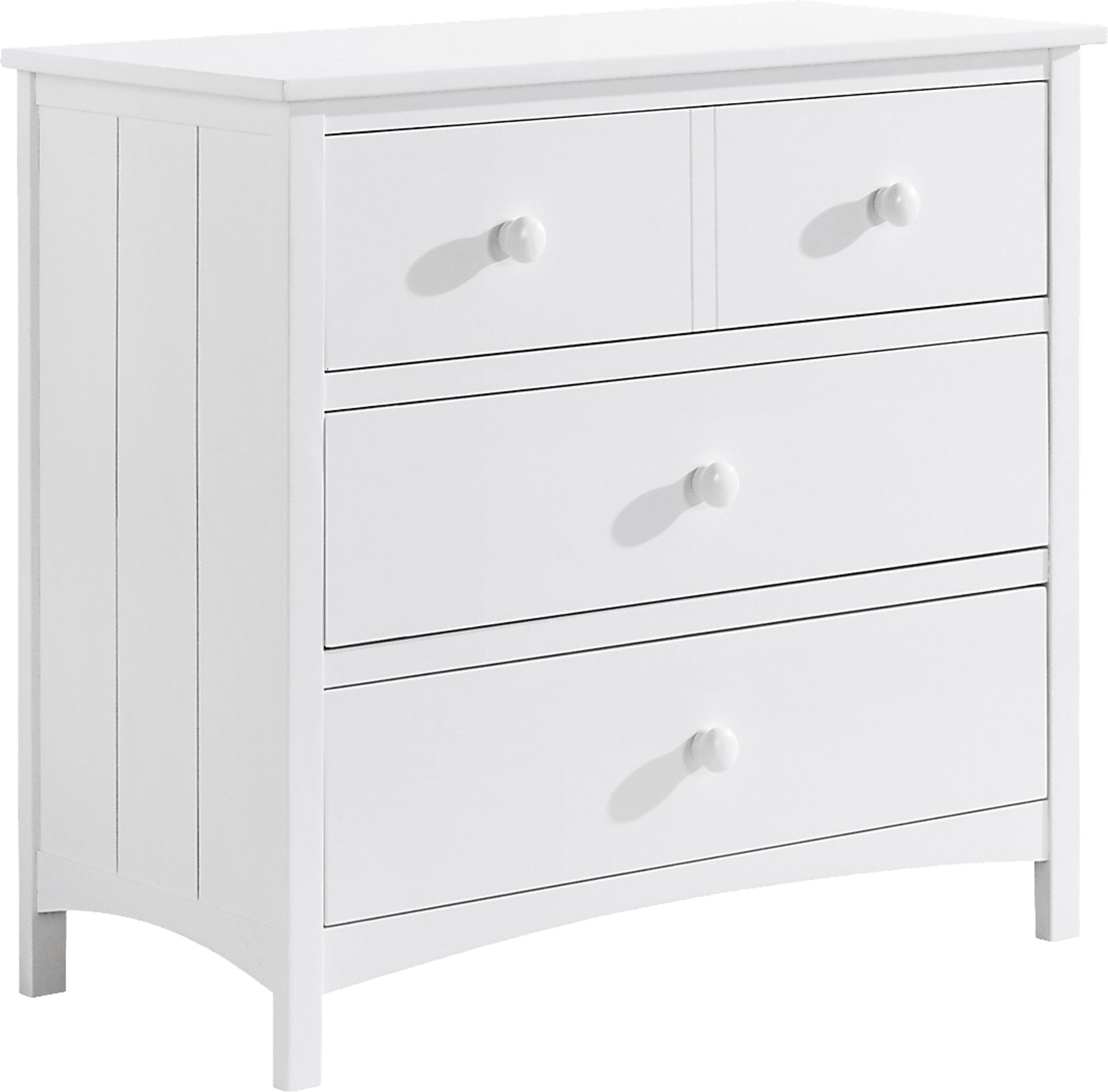 Dakson White Dresser - Image 1
