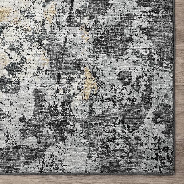 Dalamon Black 5' x 8' Rug - Thumbnail - Image 2