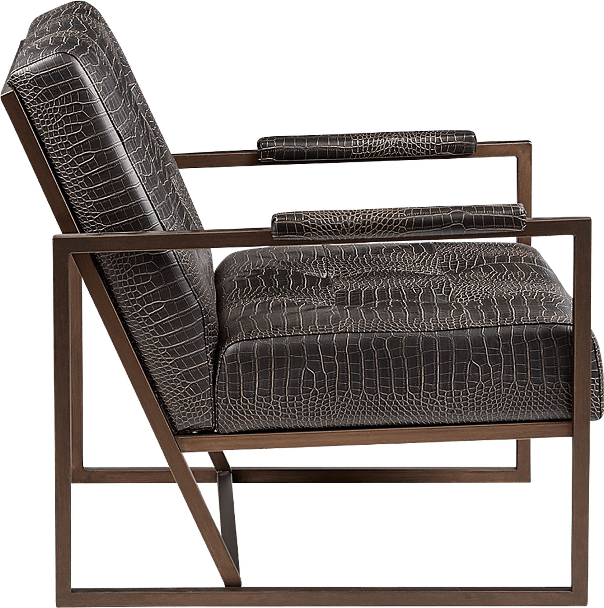 Dalark Brown Accent Chair - Image 2