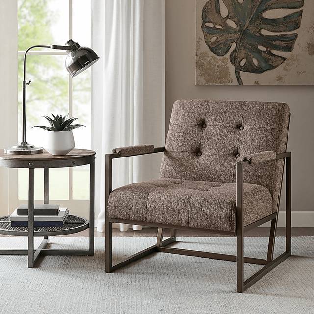 Dalark Brown Accent Chair - Thumbnail - Image 2