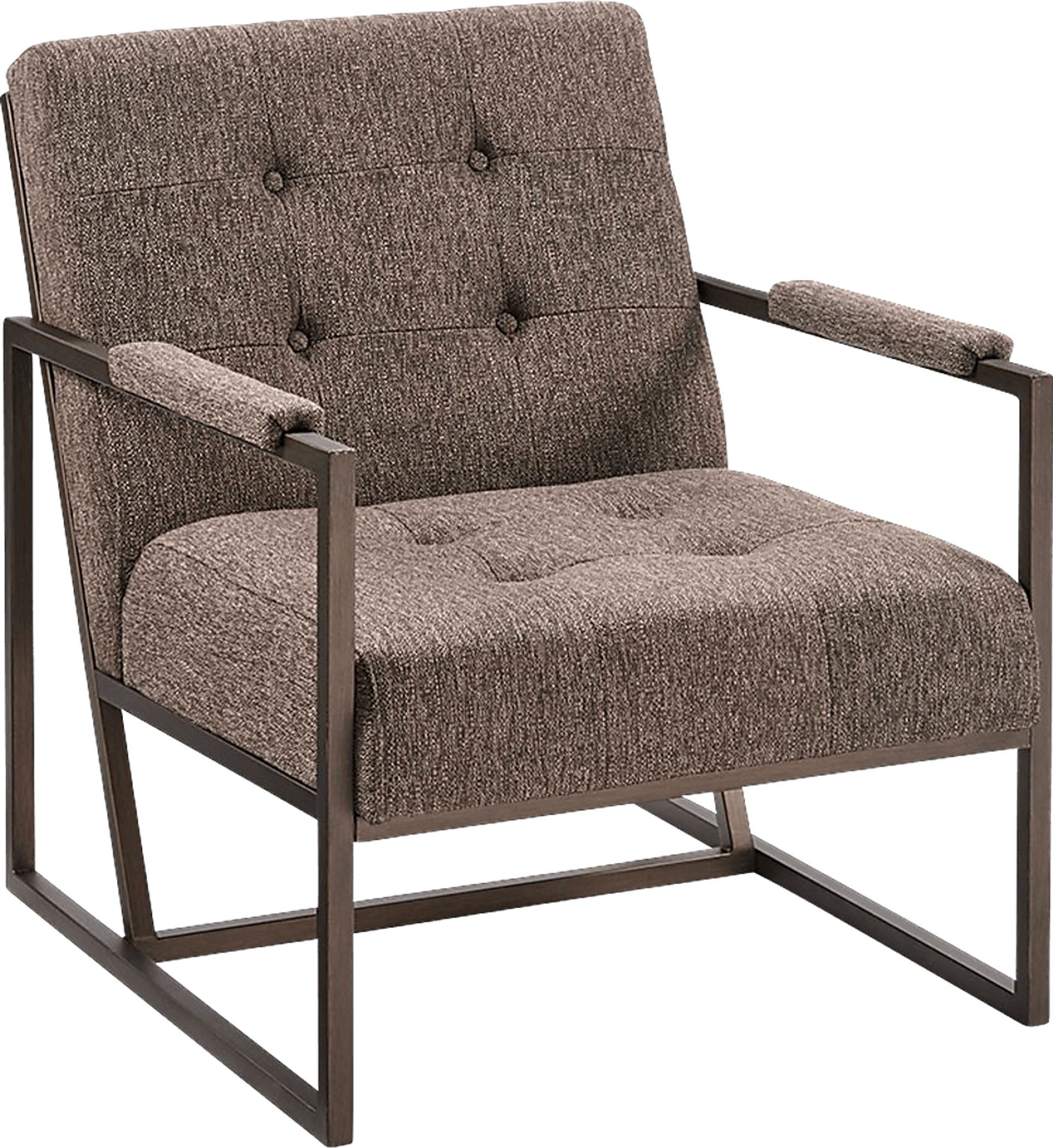 Dalark Brown Accent Chair - Image 1