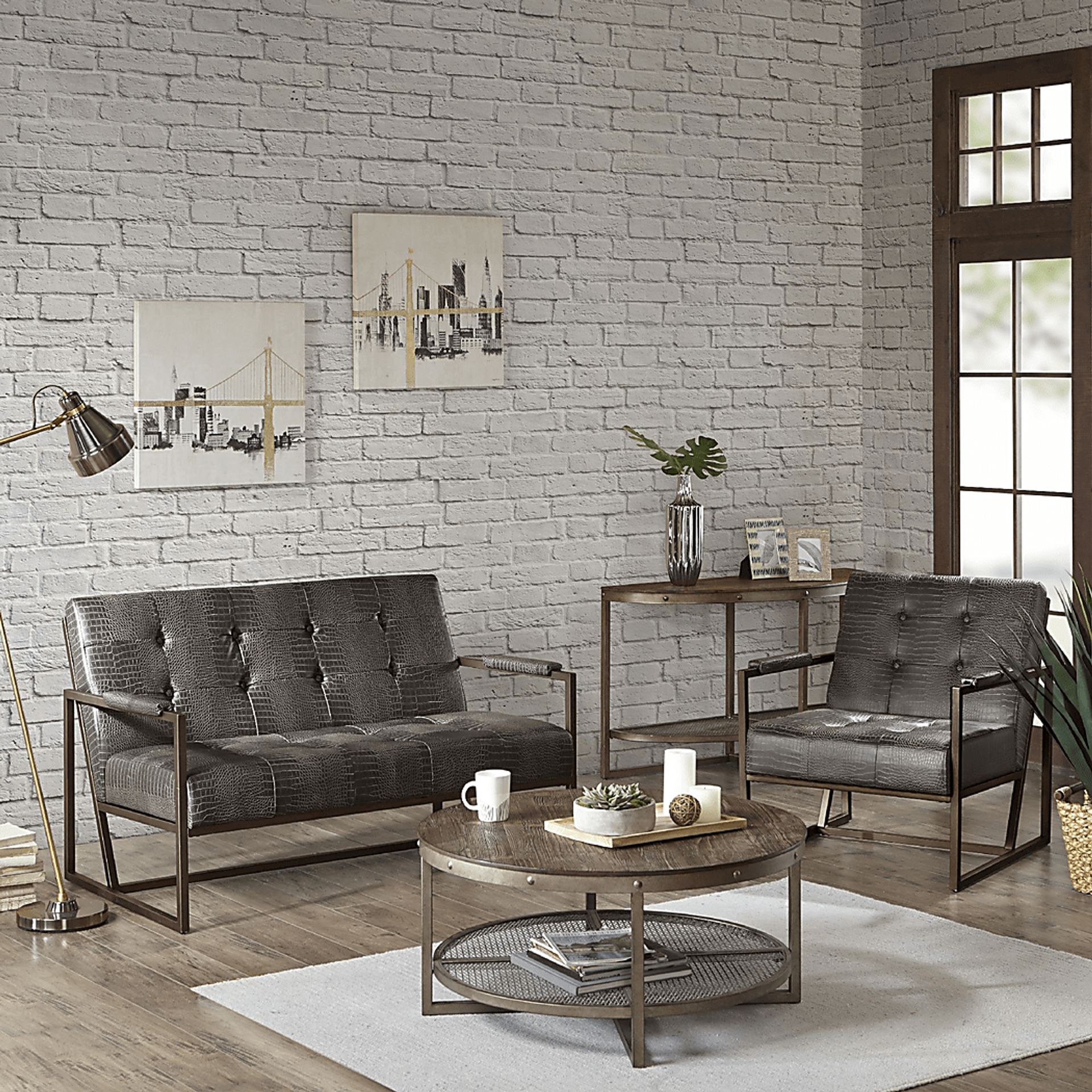 Dalark Chocolate Settee - Image 5