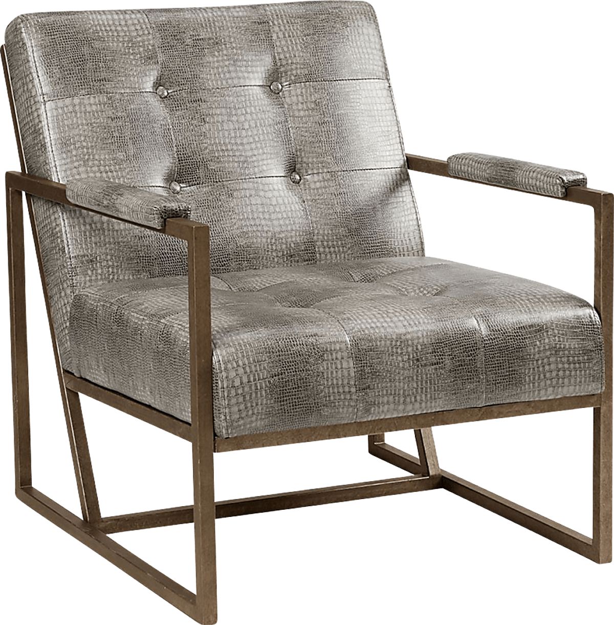 Dalark Gray Polyurethane Fabric Accent Chairs Rooms to Go