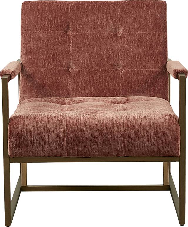 Dalark Red Accent Chair - Thumbnail - Image 2