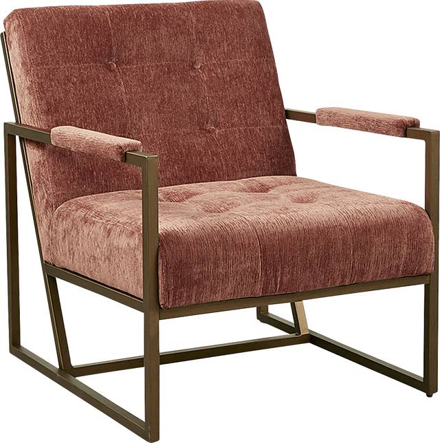 Dalark Red Accent Chair - Thumbnail - Image 1