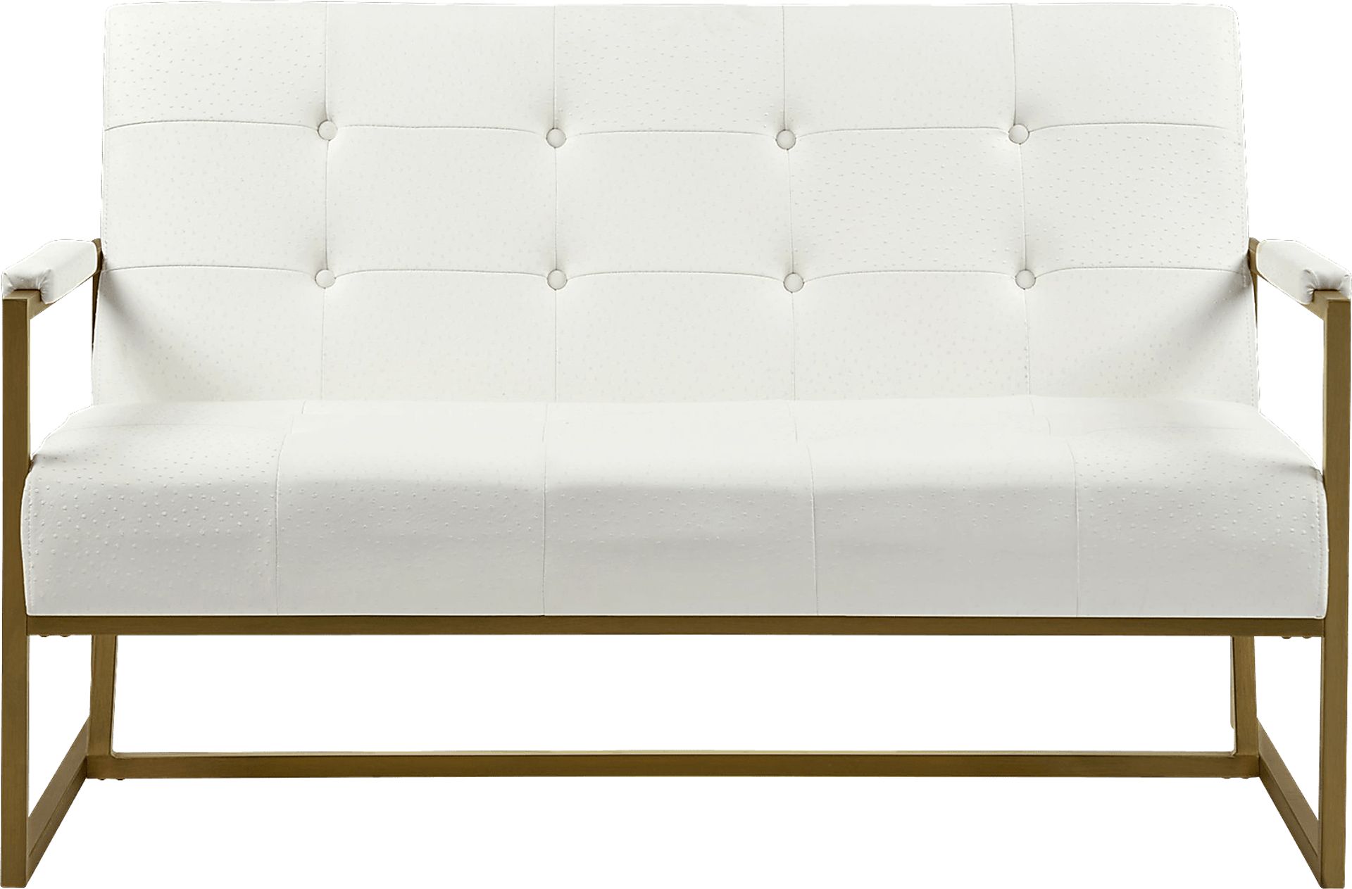 Dalark White Settee - Image 2