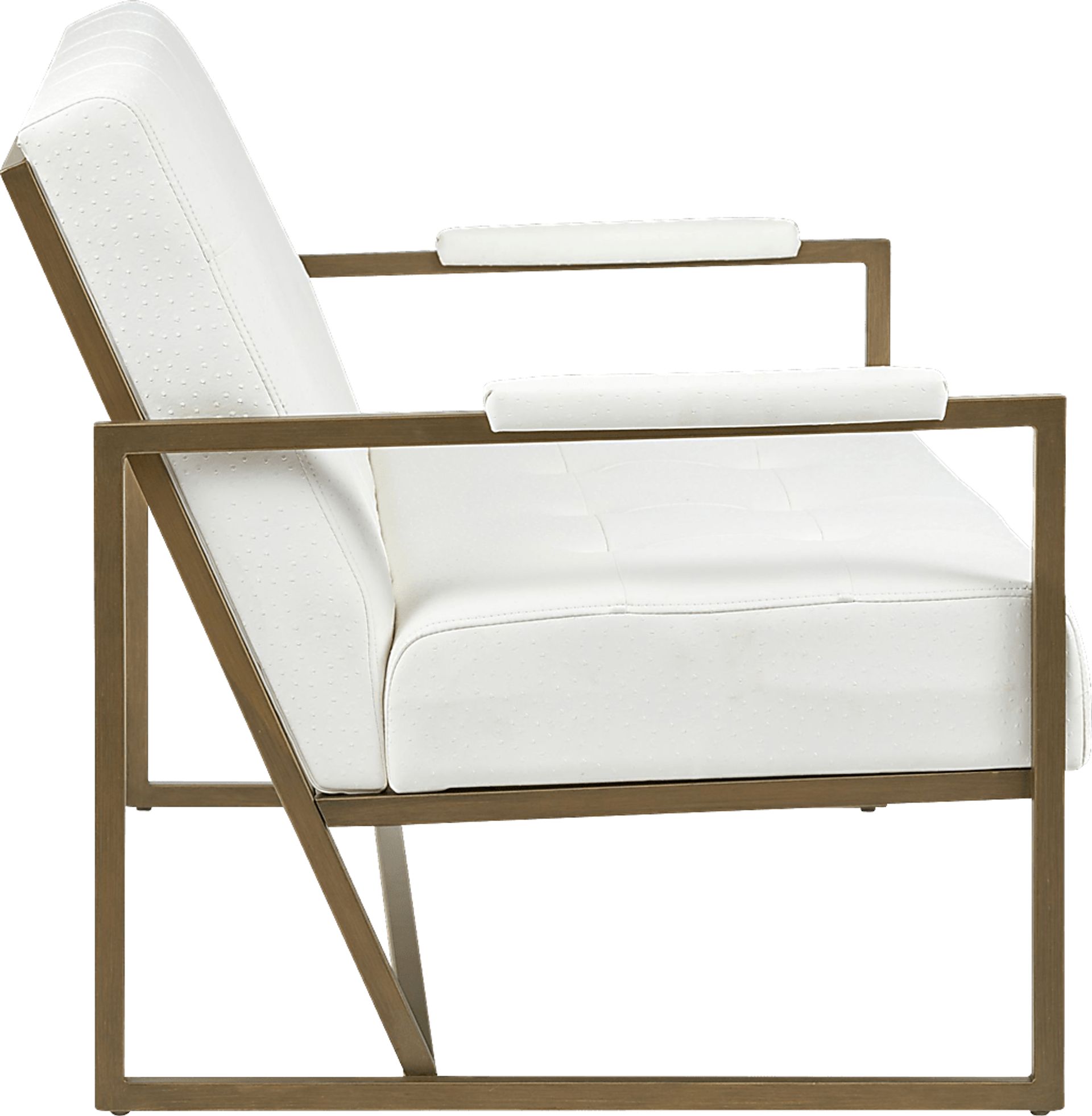 Dalark White Settee - Image 3