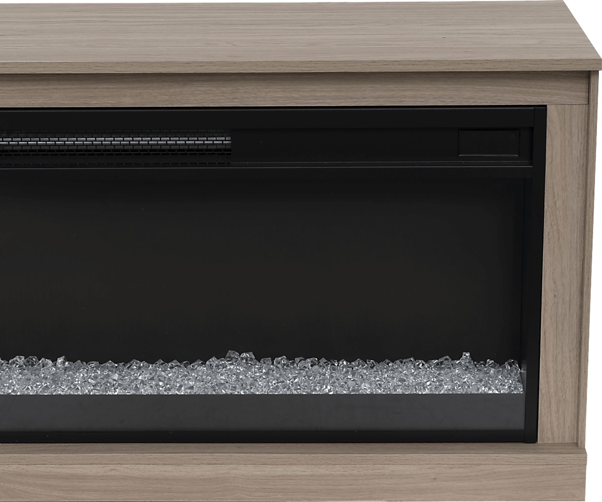 Dalder Light Brown 47 in. Console with Electric Fireplace - Image 9