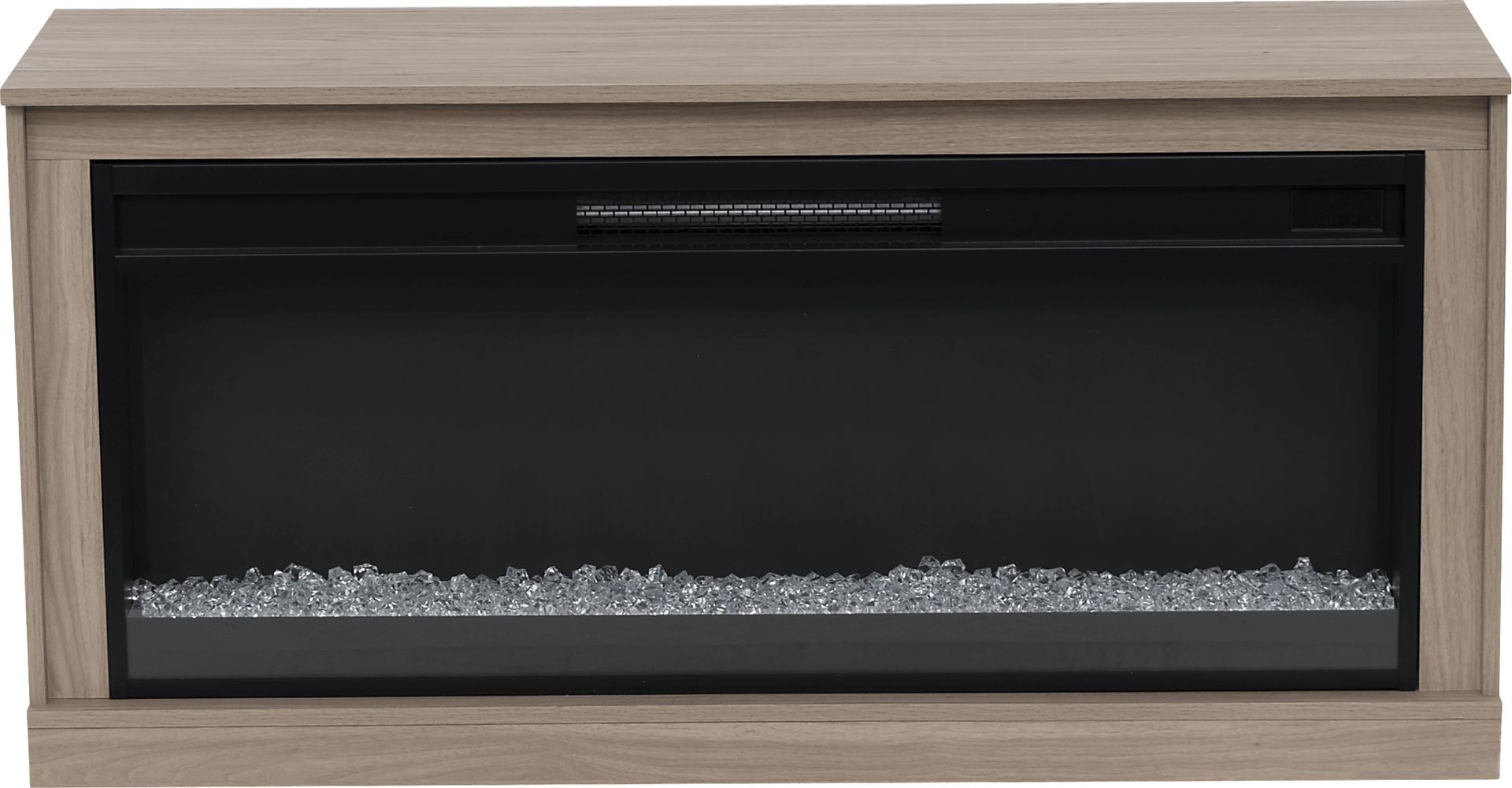 Dalder Light Brown 47 in. Console with Electric Fireplace - Image 12