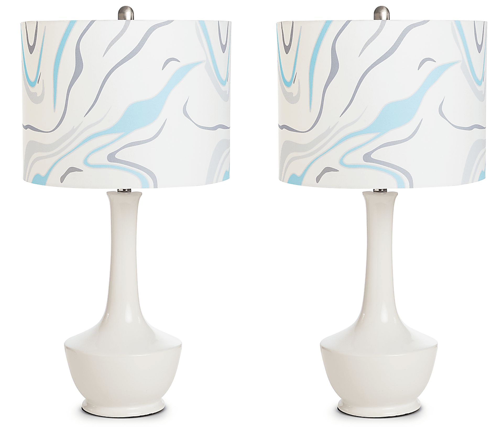 Dale Shores White Lamp Set of 2 - Image 1
