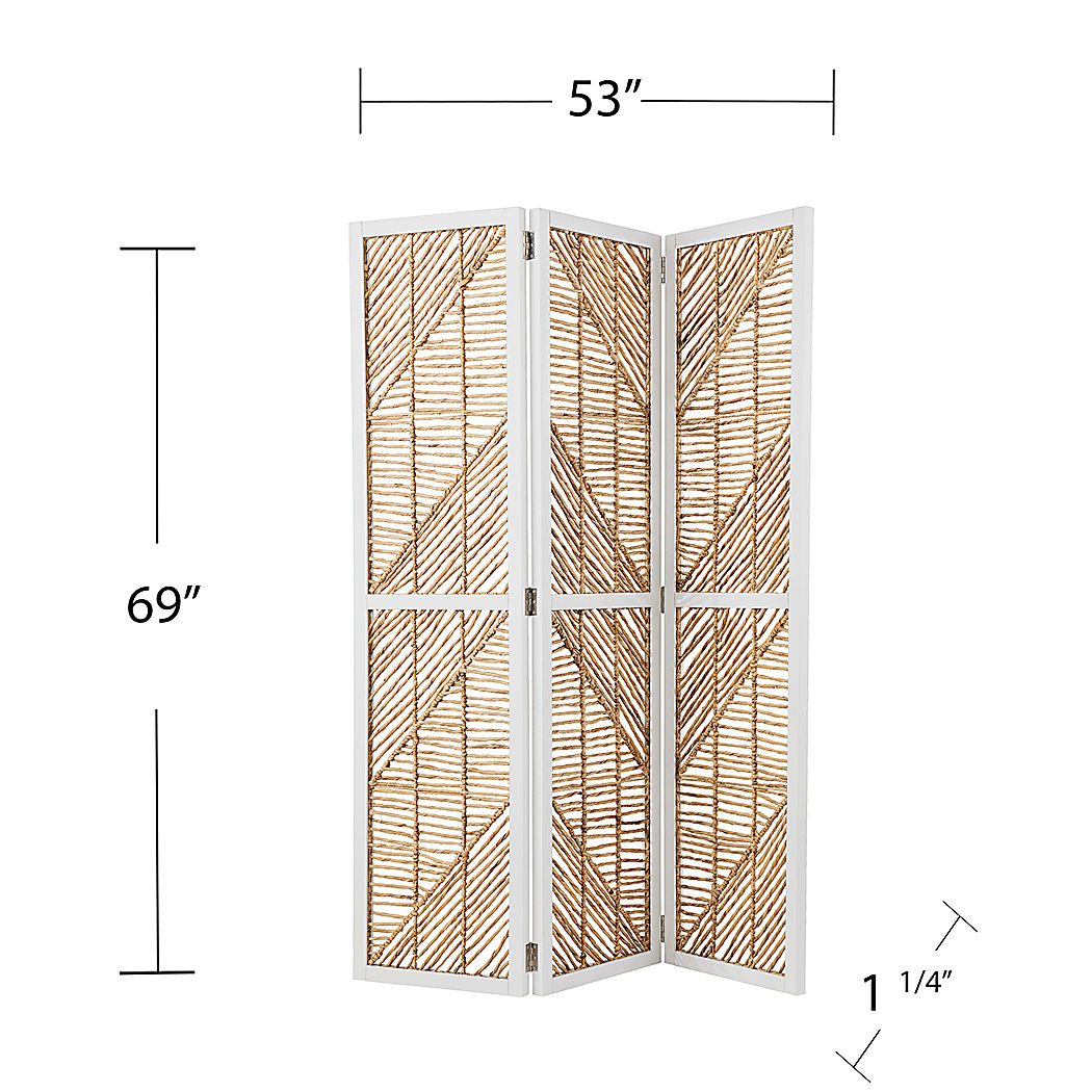 Daleand Natural Room Screen - Thumbnail 2