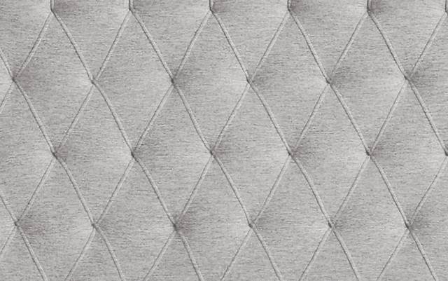 Dalena Gray 3 Pc Queen Upholstered Bed - Thumbnail - Image 3