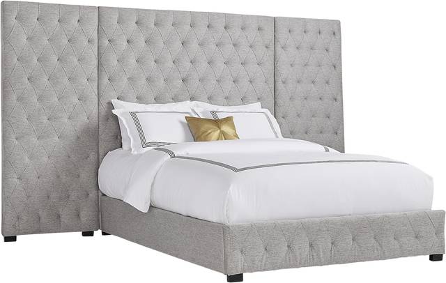 Park Slope White 7 Pc Queen Bedroom with Wall Bed - Thumbnail - Image 3