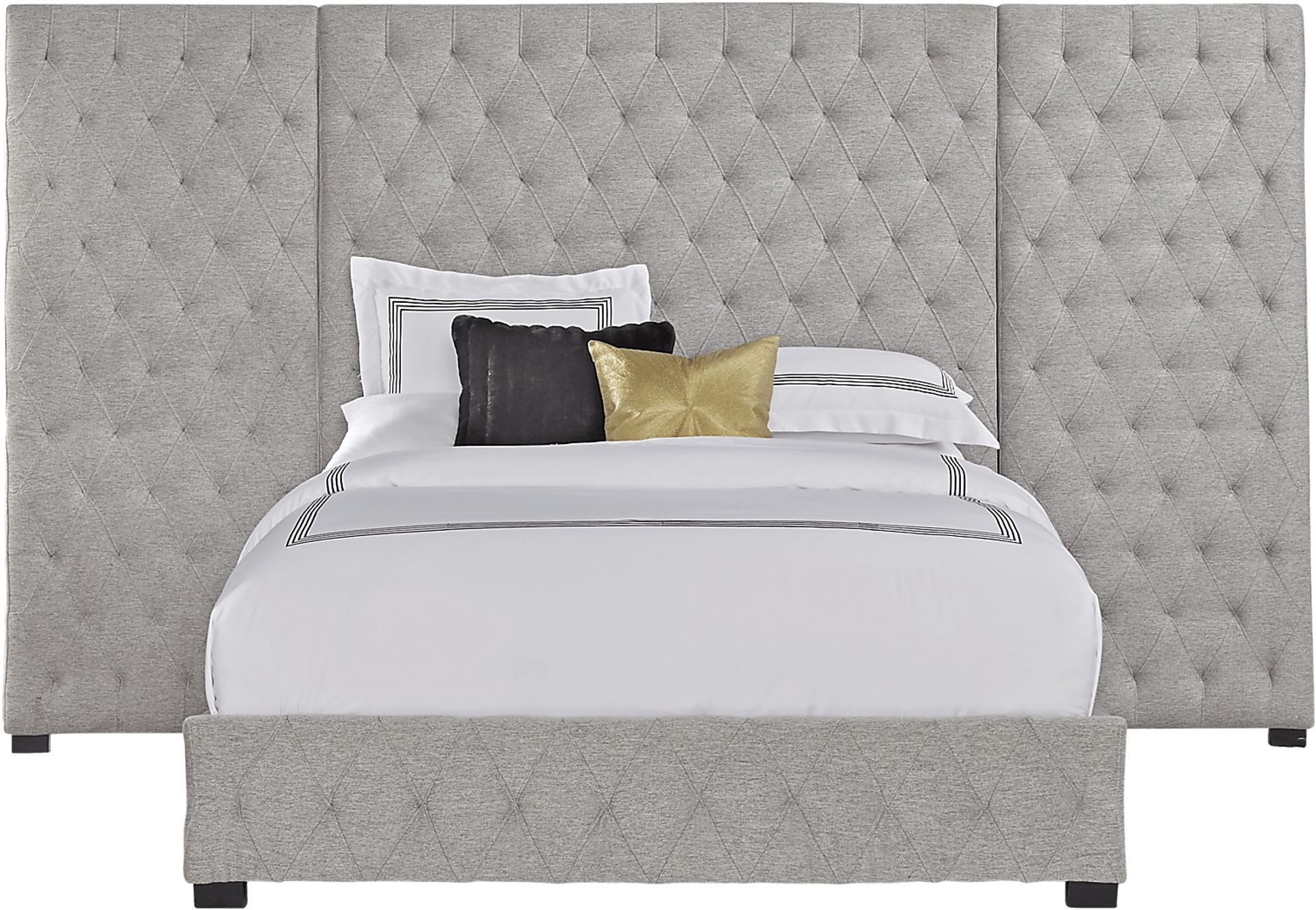Park Slope White 7 Pc Queen Bedroom with Wall Bed - Image 2