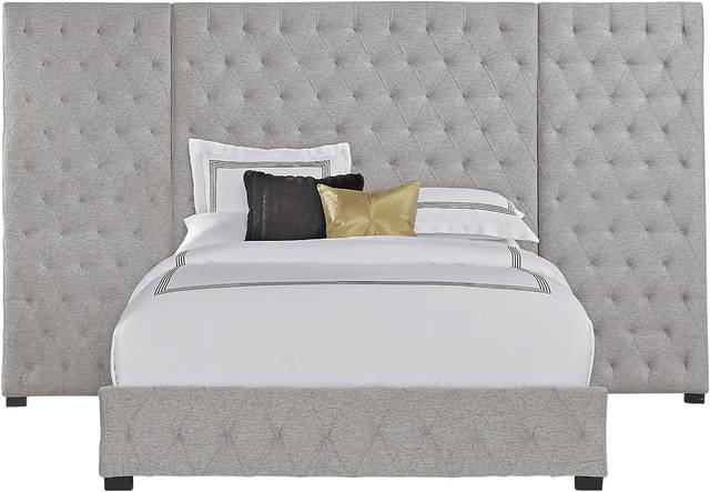 Dalena Gray 5 Pc Queen Wall Bed - Thumbnail - Image 1