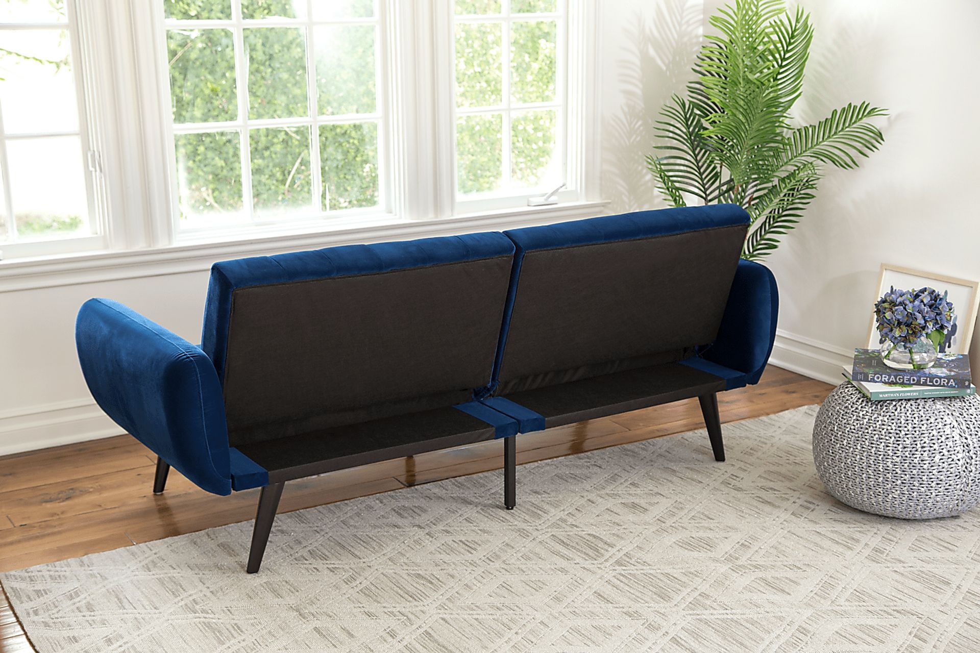 Dalessio Blue Futon - Image 4