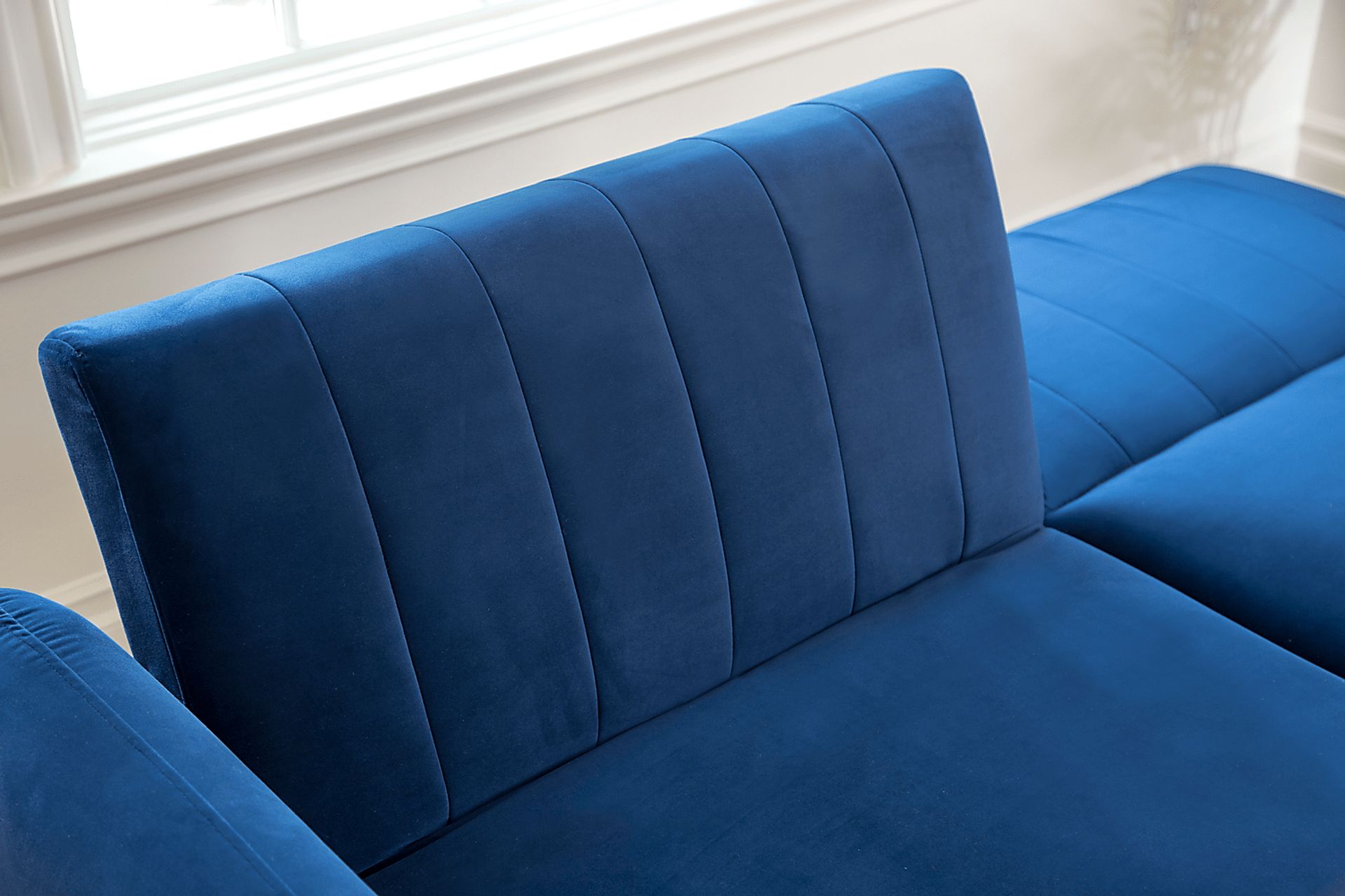 Dalessio Blue Futon - Image 5