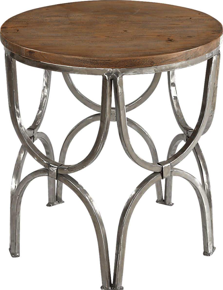Dalgety Brown Dark Wood Accent Table - Rooms To Go
