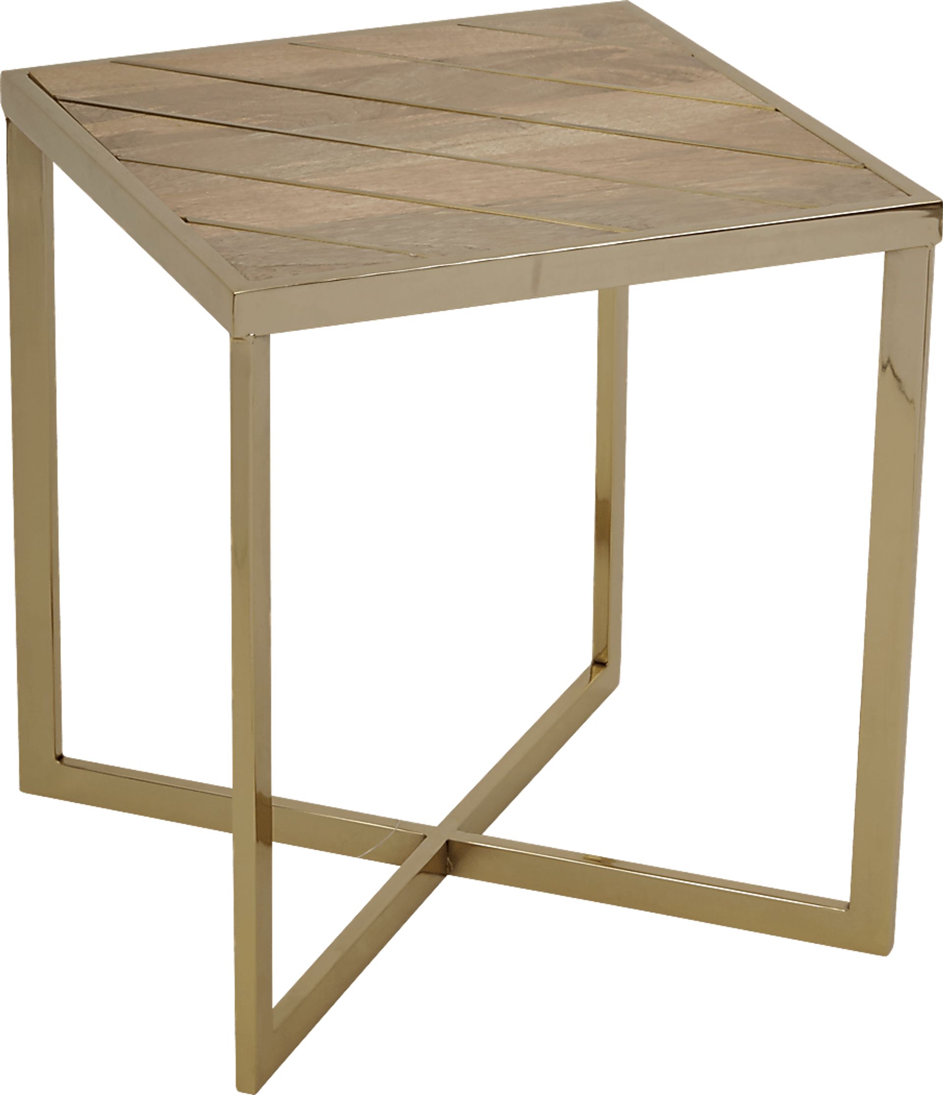 Dalhart Gold Accent Table - Image 1