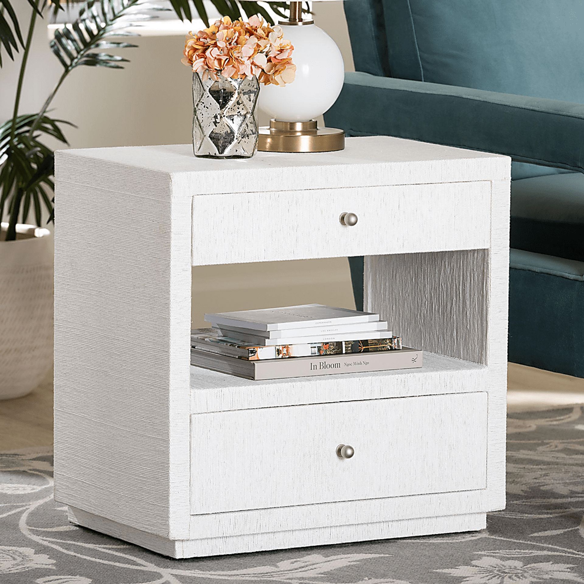 Dalid White Nightstand - Image 2